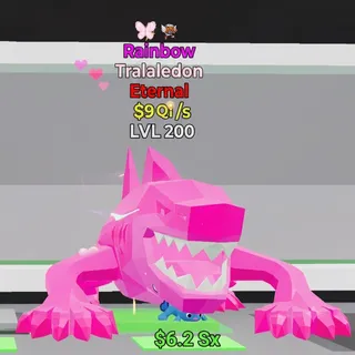 FORTNITE STEAL THE BRAINROT TRALALEDON RAINBOW 9Qi/s LVL 200