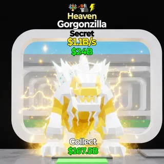 FORTNITE STEAL A BRAINROT GORGONZILLA HEAVEN