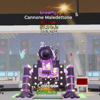 FORTNITE STEAL THE BRAINROT CANNONE MALEDETTONE DREAMY