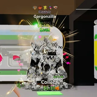 FORTNITE STEAL THE BRAINROT GORGONZILLA GOTHIC