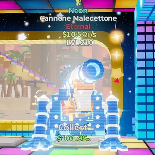 FORTNITE STEAL THE BRAINROT CANNONE MALEDETTONE NEON