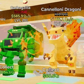 FORTNITE STEAL THE BRAINROT GARBAGZILLA AND CANNELLONI DRAGONI