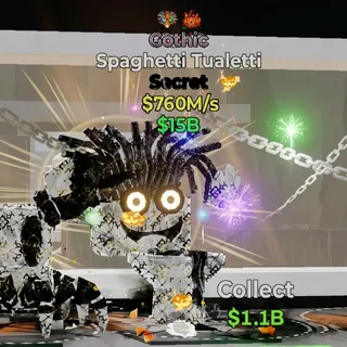 FORTNITE STEAL THE BRAINROT SPAGHETTI TUALETTI GOTHIC