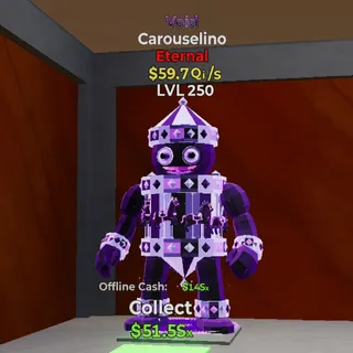 FORTNITE STEAL THE BRAINROT CAROUSELINO VOID MAX LVL