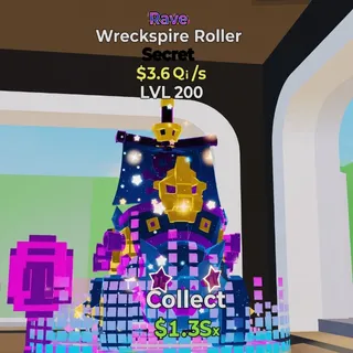 FORTNITE STEAL THE BRAINROT WRECKSPIRE ROLLER RAVE