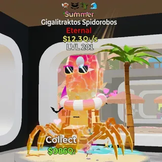 FORTNITE STEAL THE BRAINROT GIGALITRAKTOS SPIDOROBOS SUMMER