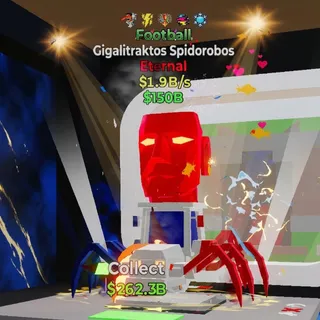 FORTNITE STEAL THE BRAINROT GIGALITRAKTOS SPIDOROBOS FOOTBALL 5 TRAITS