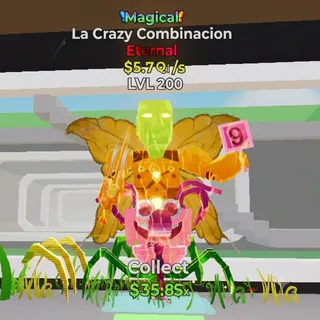 FORTNITE STEAL THE BRAINROT LA CRAZY COMBINACION MAGICAL