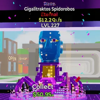 FORTNITE STEAL THE BRAINROT GIGALITRAKTOS SPIDOROBOS RAVE