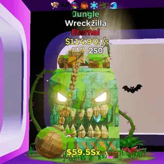 FORTNITE STEAL THE BRAINROT WRECKZILLA JUNGLE