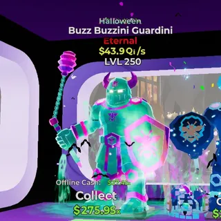 FORTNITE STEAL THE BRAINROT BUZZ BUZZ GUARDINI HALLOWEEN