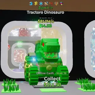 FORTNITE STEAL THE BRAINROT TRACTORO DINOSAURO ZOMBIE  7 TRAITS