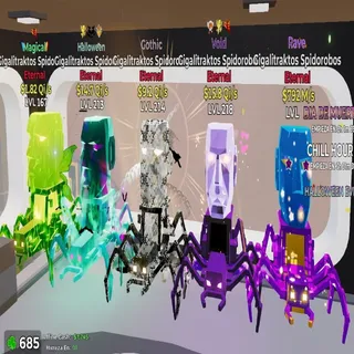 FORTNITE STEAL THE BRAINROT GIGALITRAKTOS SPIDOROBOS BUNDLE