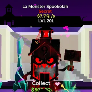 FORTNITE STEAL THE BRAINROT LA MONSTER SPOOKOLAH DARKNESS
