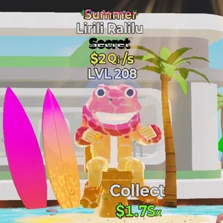 FORTNITE STEAL THE BRAINROT LIRILI RALILU SUMMER