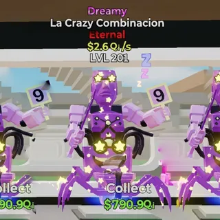 FORTNITE STEAL THE BRAINROT LA CRAZY COMBINACION DREAMY