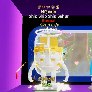FORTNITE STEAL THE BRAINROT SHIP SHIP SHIP SAHUR HEAVEN