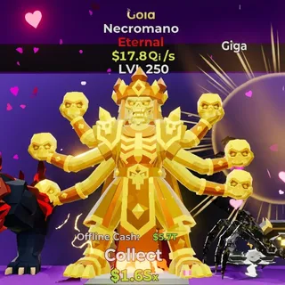 FORTNITE STEAL THE BRAINROT NECROMANO GOLD