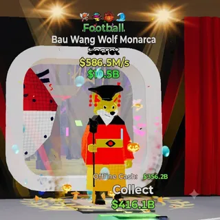 FORTNITE STEAL THE BRAINROT BAU WANG WOLF MONARCA FOOTBALL