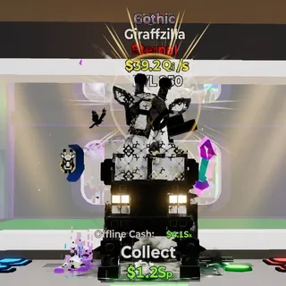 FORTNITE STEAL THE BRAINROT GIRAFFZILLA GOTHIC