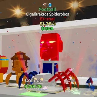 FORTNITE STEAL THE BRAINROT GIGALITRAKTOS SPIDOROBOS FOOTBALL 2 TRAITS