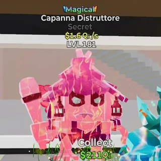 FORTNITE STEAL THE BRAINROT CAPANNA DISTRUTTORE MAGICAL