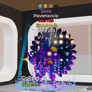 FORTNITE STEAL THE BRAINROT PAVONACCIO RAVE