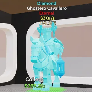 FORTNITE STEAL THE BRAINROT GHOSTERO CAVALLERO DIAMOND