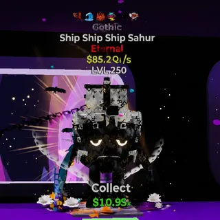 FORTNITE STEAL THE BRAINROT SHIP SHIP SHIP SAHUR GOTHIC