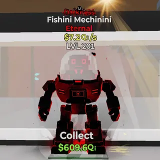 FORTNITE STEAL THE BRAINROT FISHINI MECHININI DARKNESS