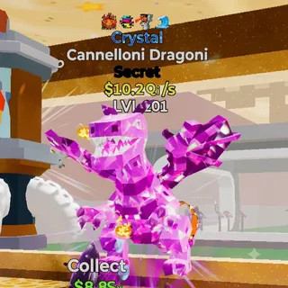 FORTNITE STEAL THE BRAINROT CANNELLONI DRAGONI CRYSTAL 10.2Qi/s LVL 201