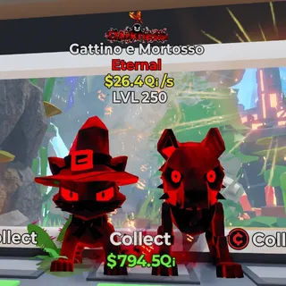 FORTNITE STEAL THE BRAINROT GATTINO E MORTOSSO DARKNESS
