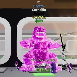 FORTNITE STEAL A BRAINROT CORNZILLA CRYSTAL