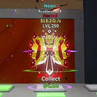 FORTNITE STEAL THE BRAINROT KITSUNAURA NEON