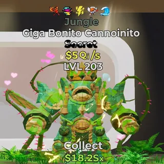 FORTNITE STEAL THE BRAINROT GIGA BONITO CANNOINITO JUNGLE