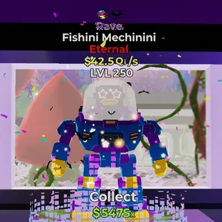 FORTNITE STEAL THE BRAINROT FISHINI MECHININI RAVE