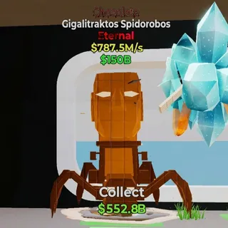 FORTNITE STEAL THE BRAINROT GIGALITRAKTOS SPIDOROBOS CHOCOLATE