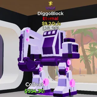 FORTNITE STEAL THE BRAINROT DIGGOBLOCK VOID