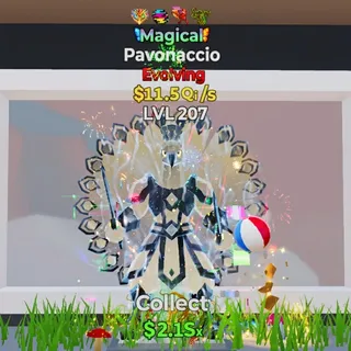 FORTNITE STEAL THE BRAINROT PAVONACCIO MAGICAL