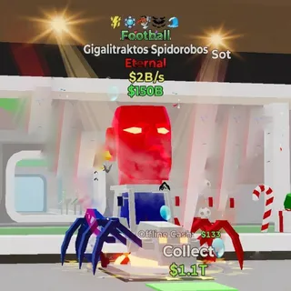FORTNITE STEAL A BRAINROT GIGALITRAKTOS SPIDOROBOS FOOTBALL