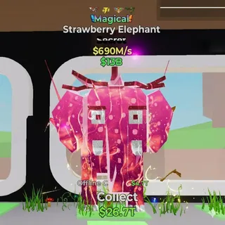 FORTNITE STEAL THE BRAINROT STRAWBERRY ELEPHANT MAGICAL