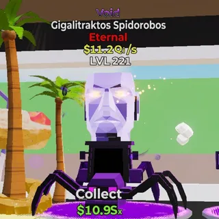 FORTNITE STEAL THE BRAINROT GIGALITRAKTOS SPIDOROBOS VOID