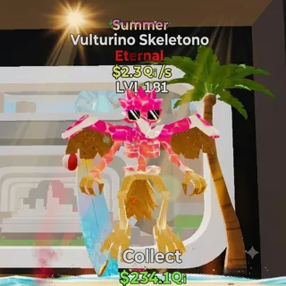 FORTNITE STEAL THE BRAINROT VULTURINO SKELETONO SUMMER