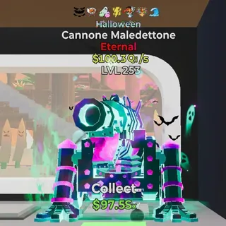 FORTNITE STEAL THE BRAINROT CANNONE MALEDETTONE HALLOWEEN