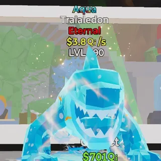 FORTNITE STEAL THE BRAINROT TRALALEDON AQUA 3.8Qi/s LVL 190
