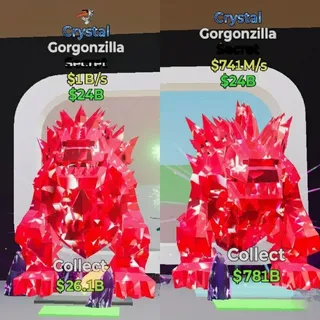 FORTNITE STEAL THE BRAINROT GORGONZILLA CRYSTAL BUNDLE