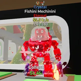 FORTNITE STEAL THE BRAINROT FISHINI MECHININI CRYSTAL