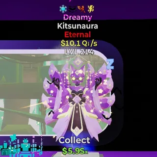 FORTNITE STEAL THE BRAINROT KITSUNAURA DREAMY