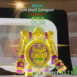 FORTNITE STEAL THE BRAINROT DIN DONI GONGONI NEON