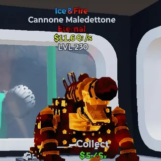 FORTNITE STEAL THE BRAINROT CANNONE MALEDETTONE ICE AND FIRE